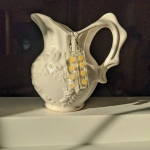 Cottage core Jewelry orange yellow Earrings fruit